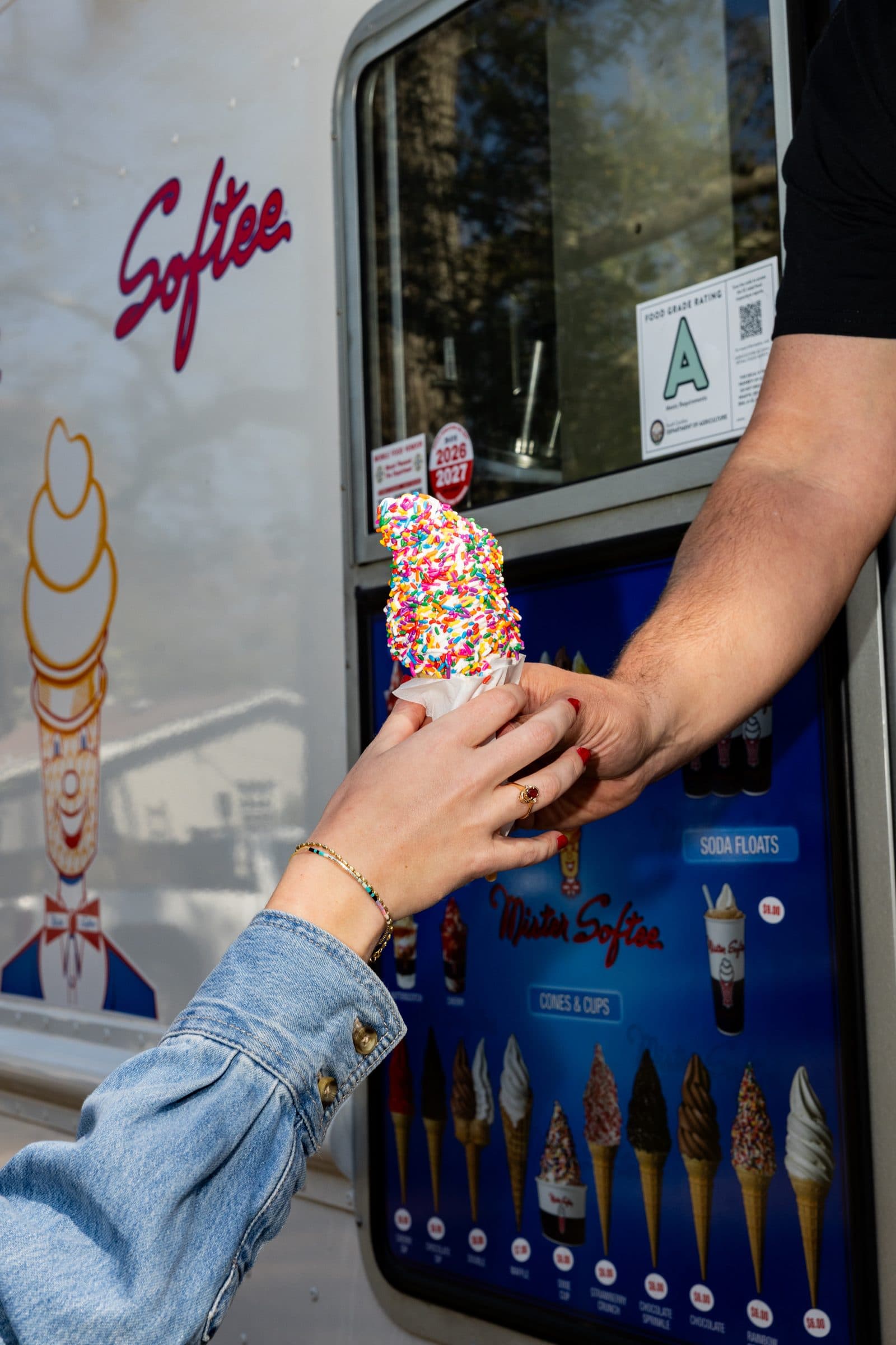 Mister Softee Charleston in action