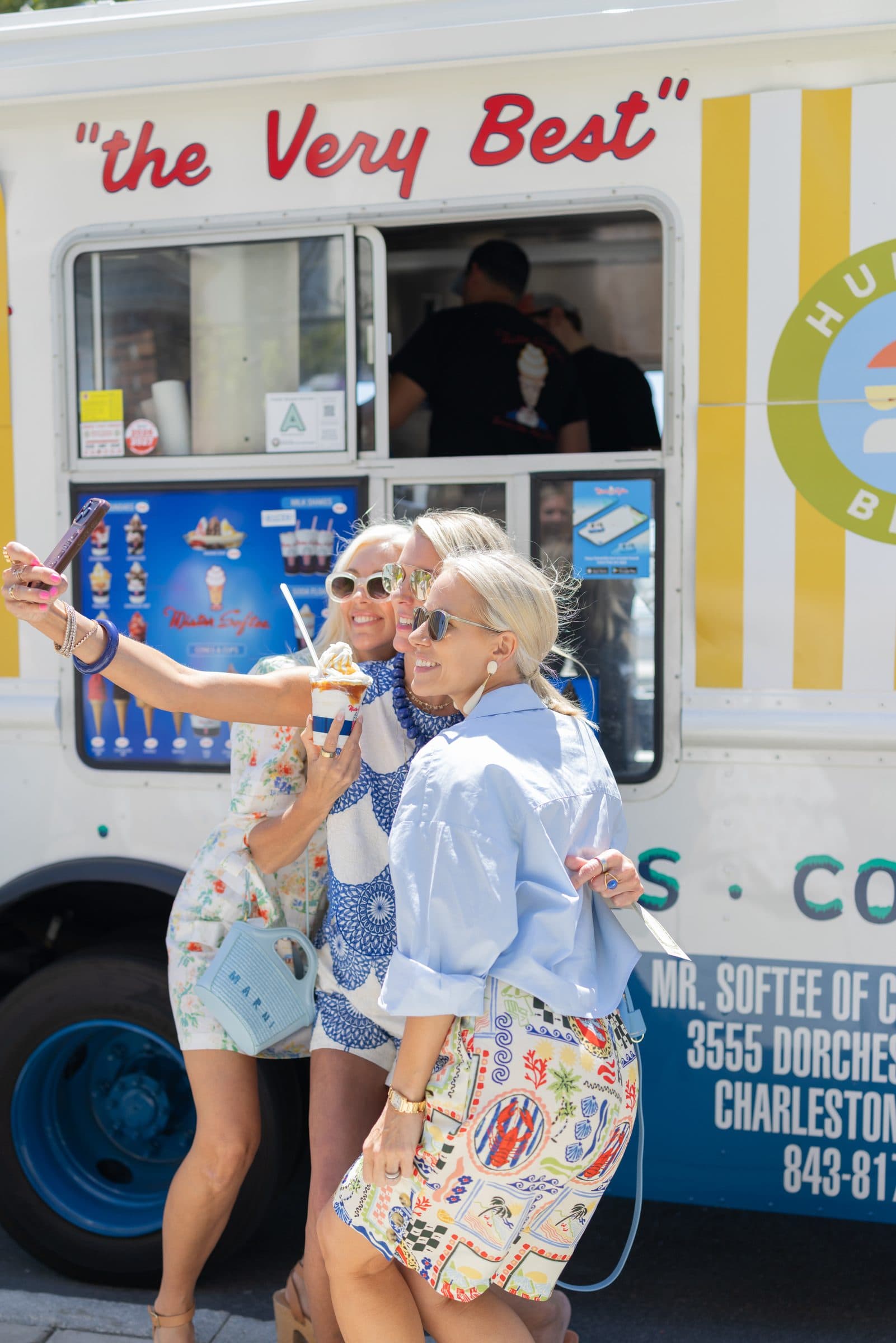 Graduation Party Ice Cream Truck in Charleston, SC