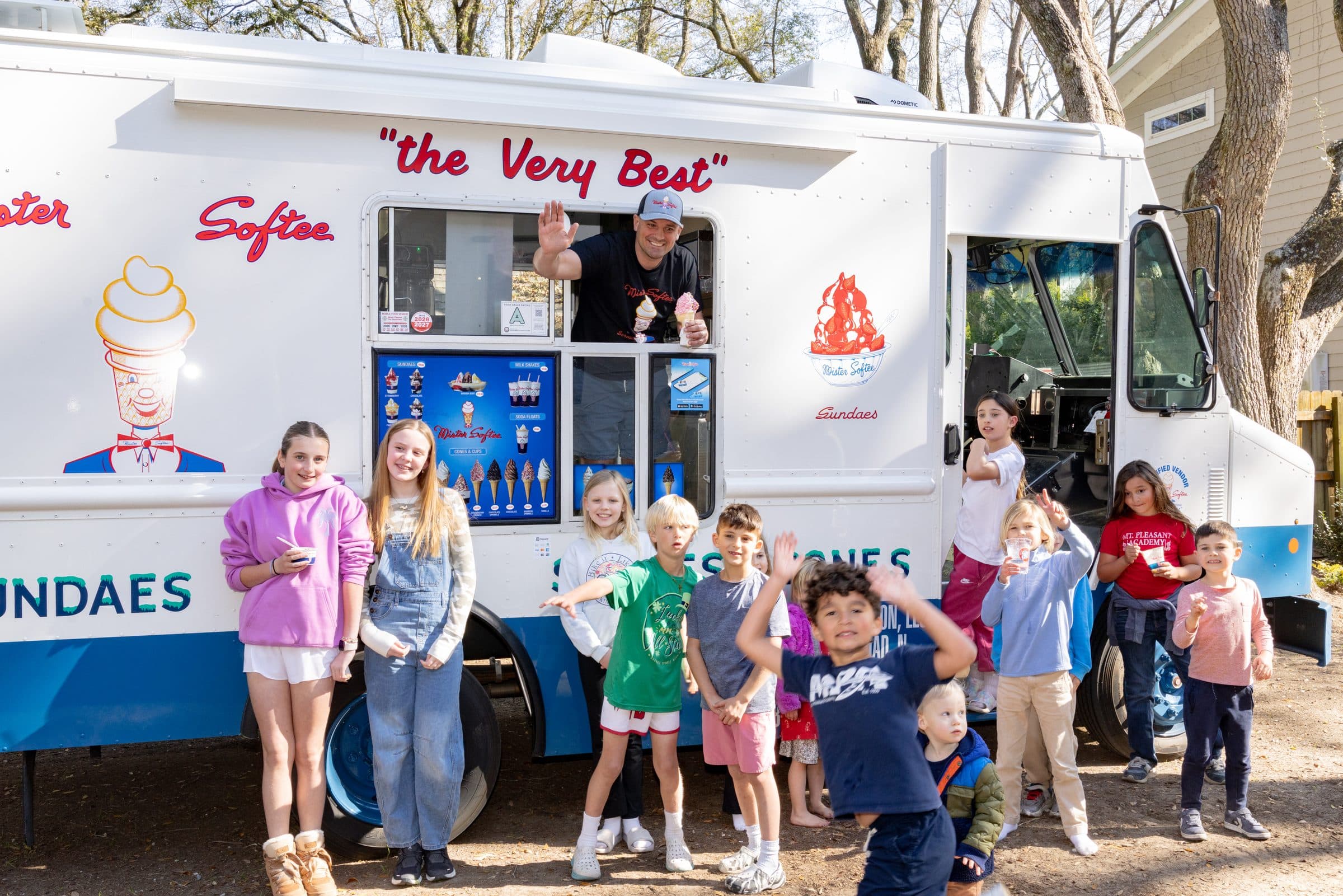 School Event Ice Cream Truck in Charleston, SC
